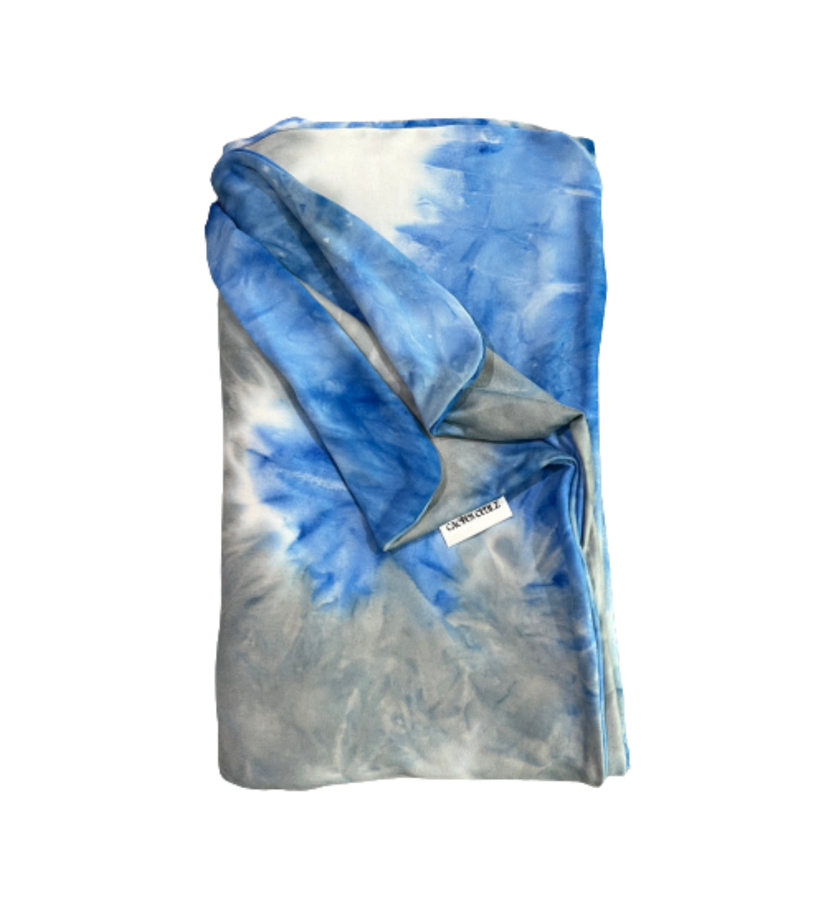 Blue tie dye online blanket